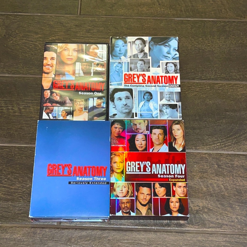 Grey’s Anatomy DVD series season 1-4